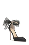 Jessica Simpson Phindies Ankle Strap Pointed Toe Pump In Black