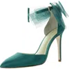 Jessica Simpson Phindies Ankle Strap Pointed Toe Pump In Multi