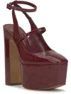 Jessica Simpson Pialley Ankle Strap Platform Pump In Multi