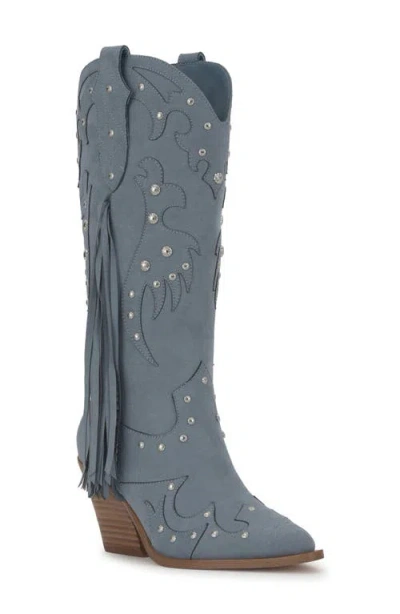Jessica Simpson Piarin Pointed Toe Western Boot In Multi