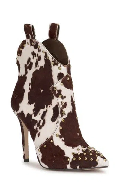 Jessica Simpson Pixillez 3 Bootie In Dkbrown 08