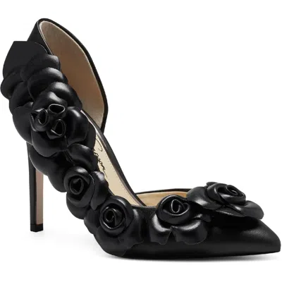Jessica Simpson Pointesta Womens Pointed Toe Slip On Dress Heels In Multi