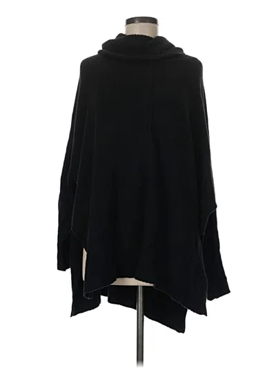 Pre-owned Jessica Simpson Poncho In Black