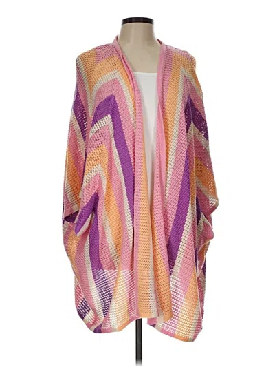 Pre-owned Jessica Simpson Poncho In Purple