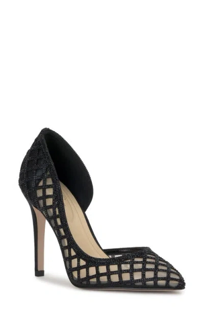 Jessica Simpson Prizma 8 Half D'orsay Pump In Animal Print