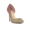Jessica Simpson Prizma D'orsay Pump In Pink Ombre In Pink To Gold