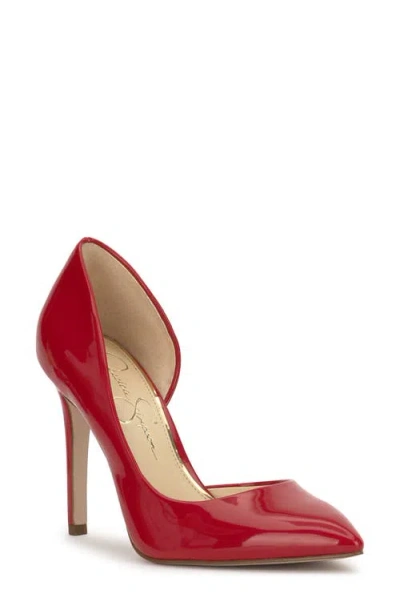 Jessica Simpson Prizma Half-d'orsay Pump In Multi