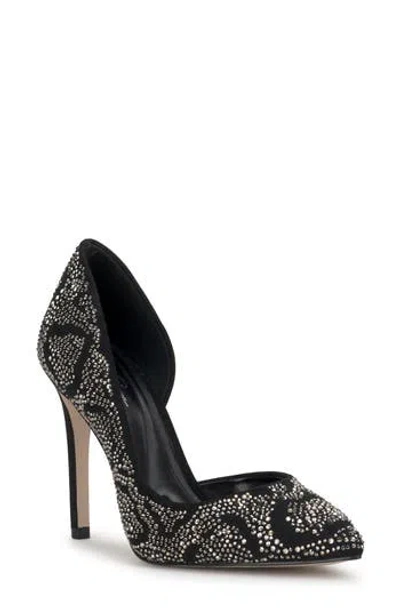 Jessica Simpson Prizma Rhinestone Pump In Black