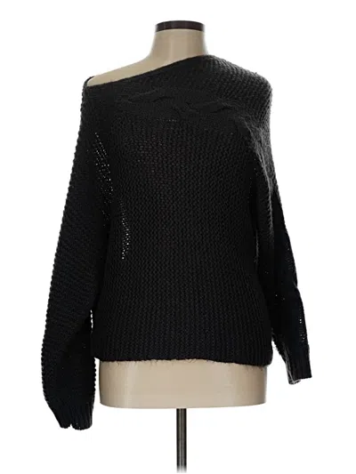 Pre-owned Jessica Simpson Pullover Sweater In Black