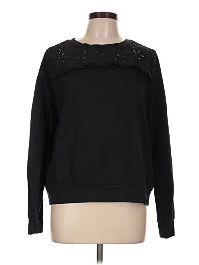 Pre-owned Jessica Simpson Pullover Sweater In Black