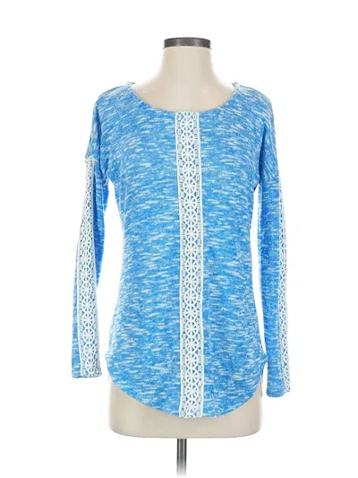 Pre-owned Jessica Simpson Pullover Sweater In Blue