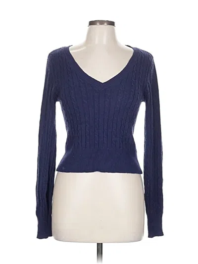Pre-owned Jessica Simpson Pullover Sweater In Blue