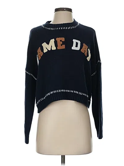 Pre-owned Jessica Simpson Pullover Sweater In Blue
