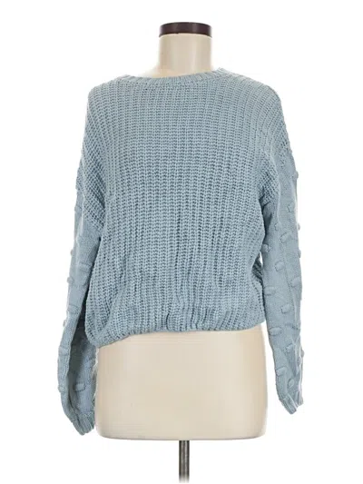 Pre-owned Jessica Simpson Pullover Sweater In Blue