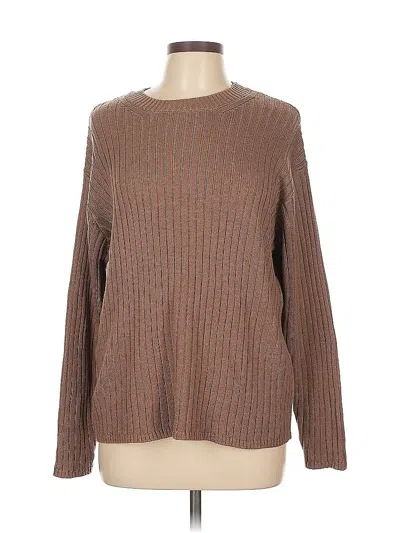 Pre-owned Jessica Simpson Pullover Sweater In Brown