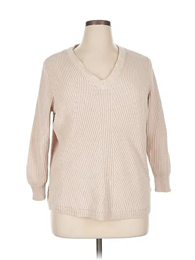 Pre-owned Jessica Simpson Pullover Sweater In Brown