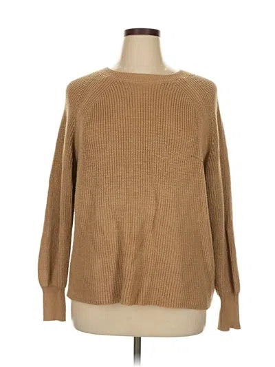 Pre-owned Jessica Simpson Pullover Sweater In Brown