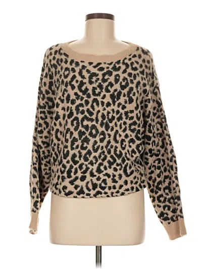 Pre-owned Jessica Simpson Pullover Sweater In Brown