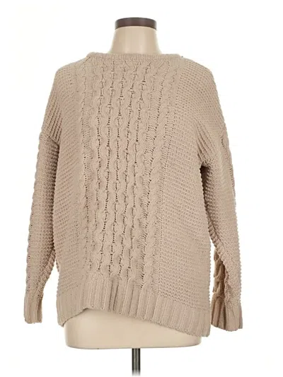 Pre-owned Jessica Simpson Pullover Sweater In Brown