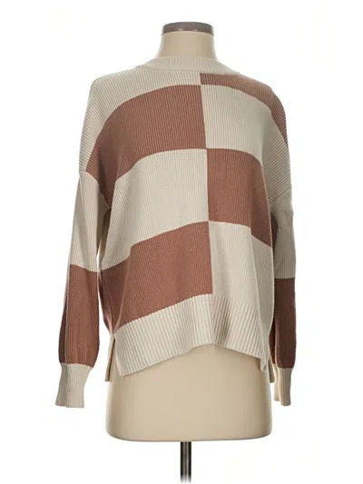 Pre-owned Jessica Simpson Pullover Sweater In Brown