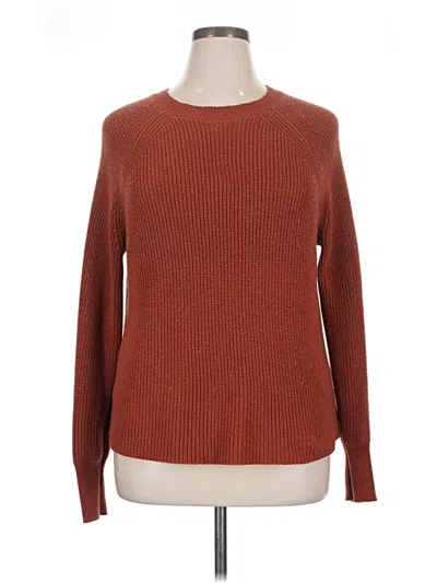 Pre-owned Jessica Simpson Pullover Sweater In Brown