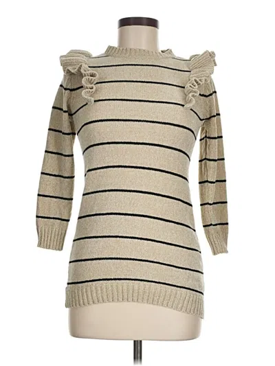 Pre-owned Jessica Simpson Pullover Sweater In Brown