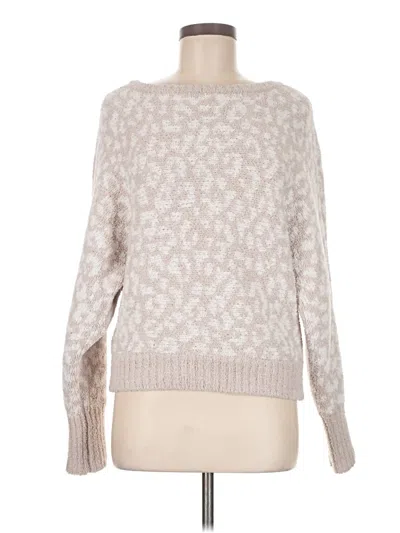 Pre-owned Jessica Simpson Pullover Sweater In Brown