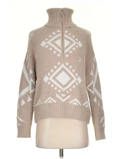 Pre-owned Jessica Simpson Pullover Sweater In Brown