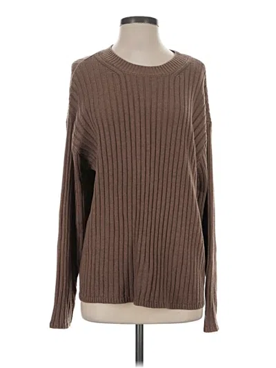 Pre-owned Jessica Simpson Pullover Sweater In Brown