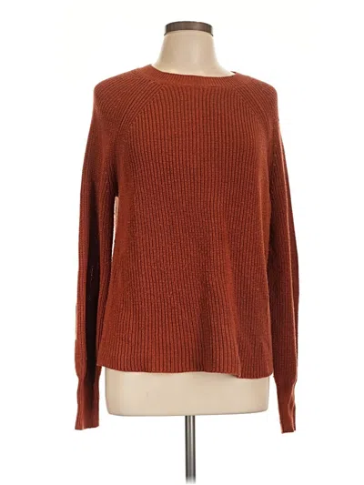 Pre-owned Jessica Simpson Pullover Sweater In Brown