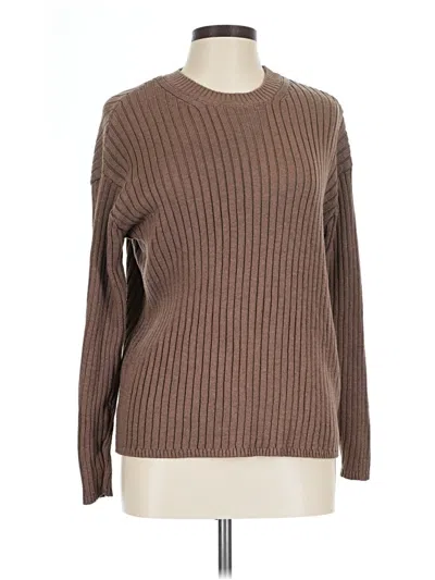 Pre-owned Jessica Simpson Pullover Sweater In Brown