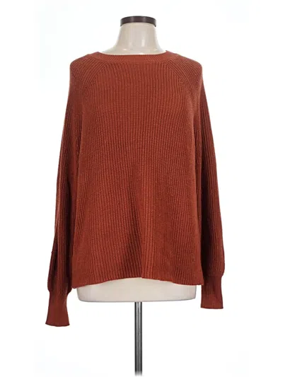 Pre-owned Jessica Simpson Pullover Sweater In Brown