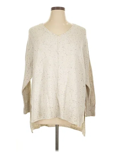 Pre-owned Jessica Simpson Pullover Sweater In Ivory