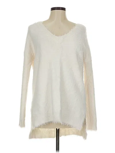 Pre-owned Jessica Simpson Pullover Sweater In Ivory