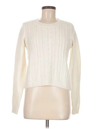 Pre-owned Jessica Simpson Pullover Sweater In Ivory