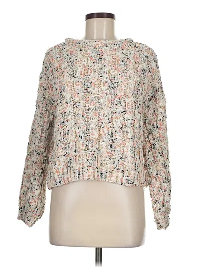 Pre-owned Jessica Simpson Pullover Sweater In Ivory