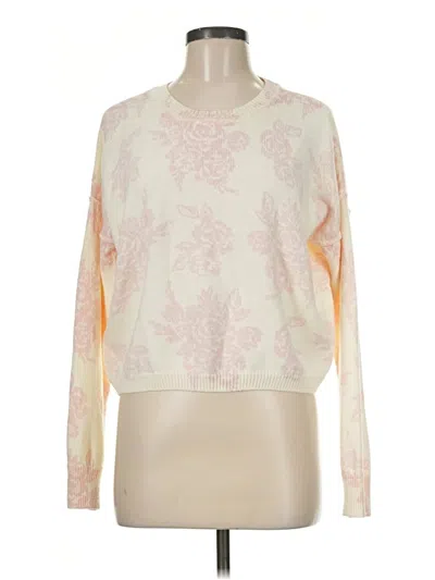Pre-owned Jessica Simpson Pullover Sweater In Ivory