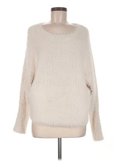 Pre-owned Jessica Simpson Pullover Sweater In Ivory