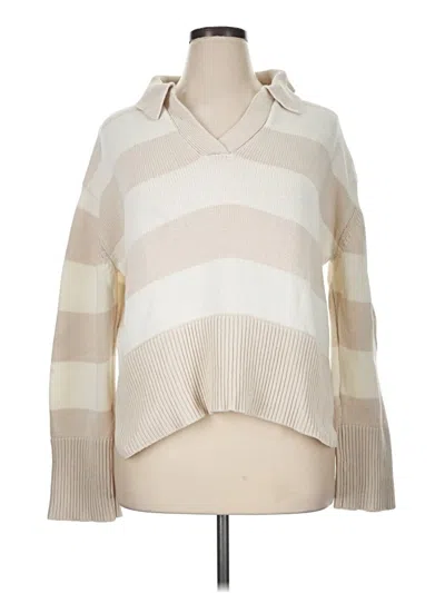 Pre-owned Jessica Simpson Pullover Sweater In Ivory