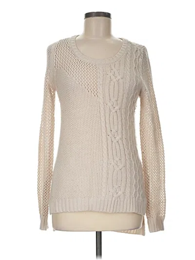 Pre-owned Jessica Simpson Pullover Sweater In Ivory