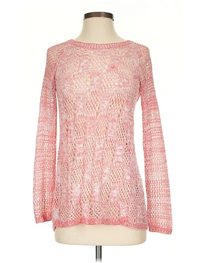 Pre-owned Jessica Simpson Pullover Sweater In Pink
