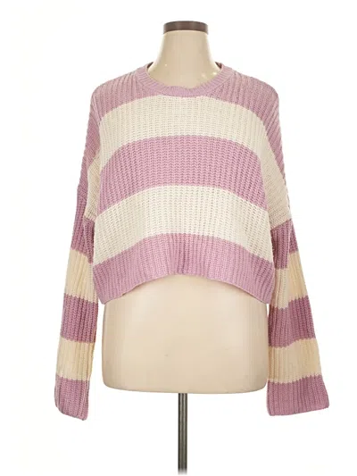 Pre-owned Jessica Simpson Pullover Sweater In Pink