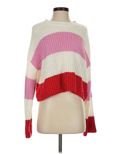 Pre-owned Jessica Simpson Pullover Sweater In Pink