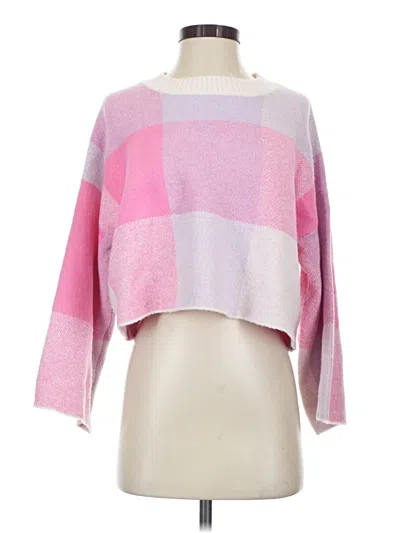 Pre-owned Jessica Simpson Pullover Sweater In Pink
