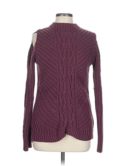 Pre-owned Jessica Simpson Pullover Sweater In Purple
