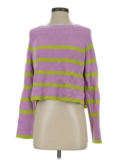 Pre-owned Jessica Simpson Pullover Sweater In Purple