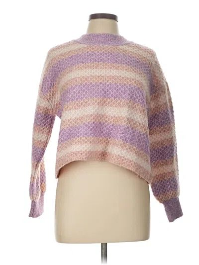 Pre-owned Jessica Simpson Pullover Sweater In Purple