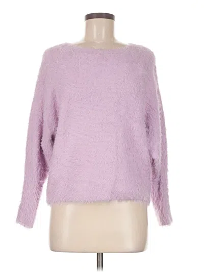Pre-owned Jessica Simpson Pullover Sweater In Purple