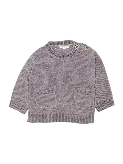 Pre-owned Jessica Simpson Babies' Pullover Sweater In Purple