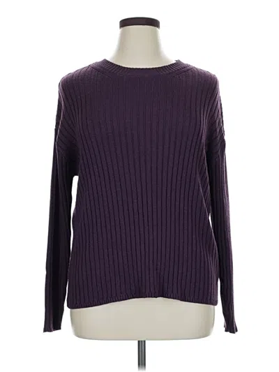 Pre-owned Jessica Simpson Pullover Sweater In Purple